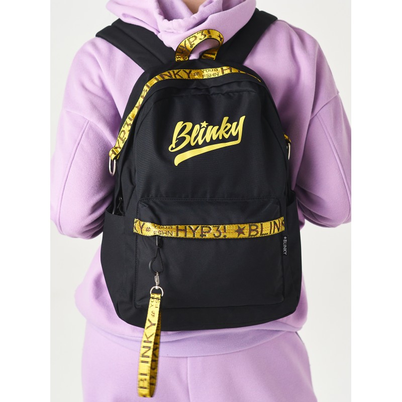 Blinky / Рюкзак «BL-A9056/9» чёрный с желтым