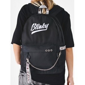 Рюкзак «Blinky» чёрный с серым