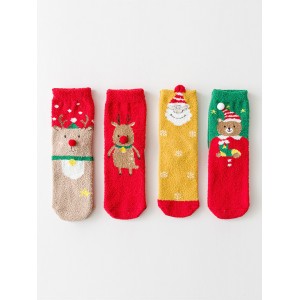 Набор носков «Рождество», 4 пары