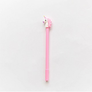 Ручка гелевая «Unicorn» розовая
