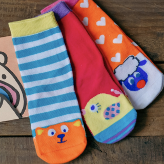 Набор детских носков «Веселые друзья»