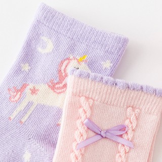 Набор детских носков «Звёздный единорог» в мягкой упаковке, 3 пары